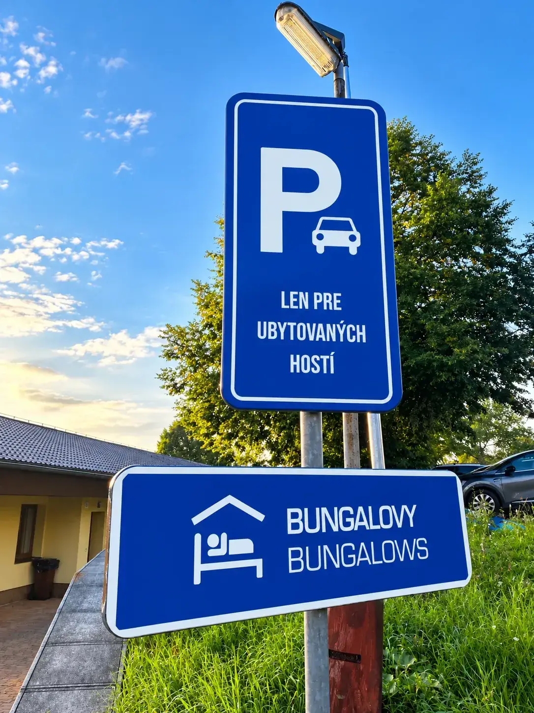 Traffic signs and navigation - implementation of BEST MEDIA Poprad