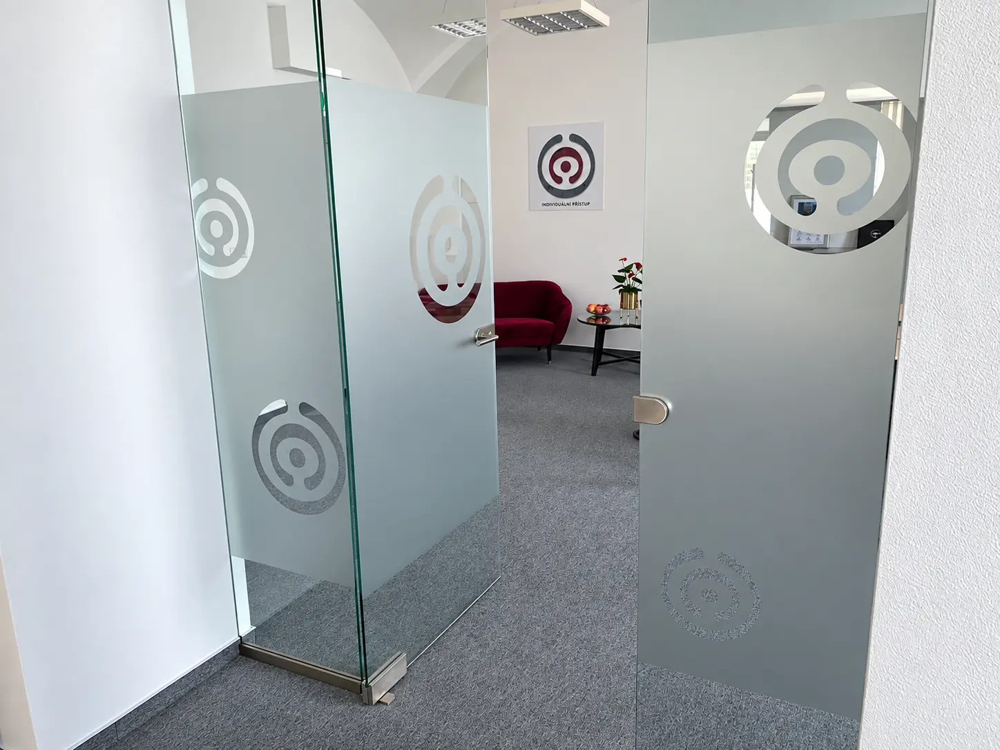 Films - frosted glass - realization of BEST MEDIA Poprad