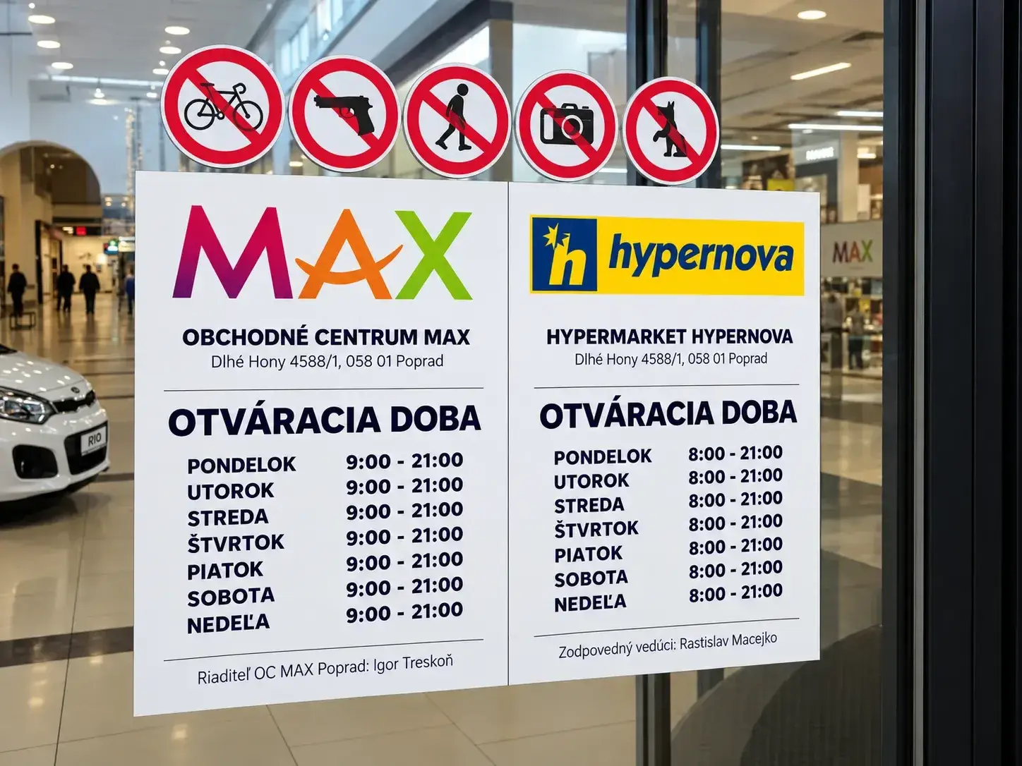 Stickers - implementation of BEST MEDIA Poprad